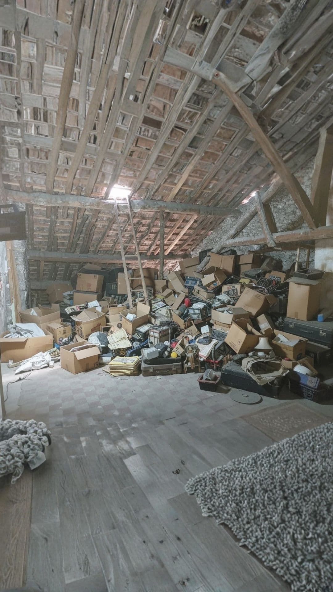 Avant intervention - Grenier Limoges