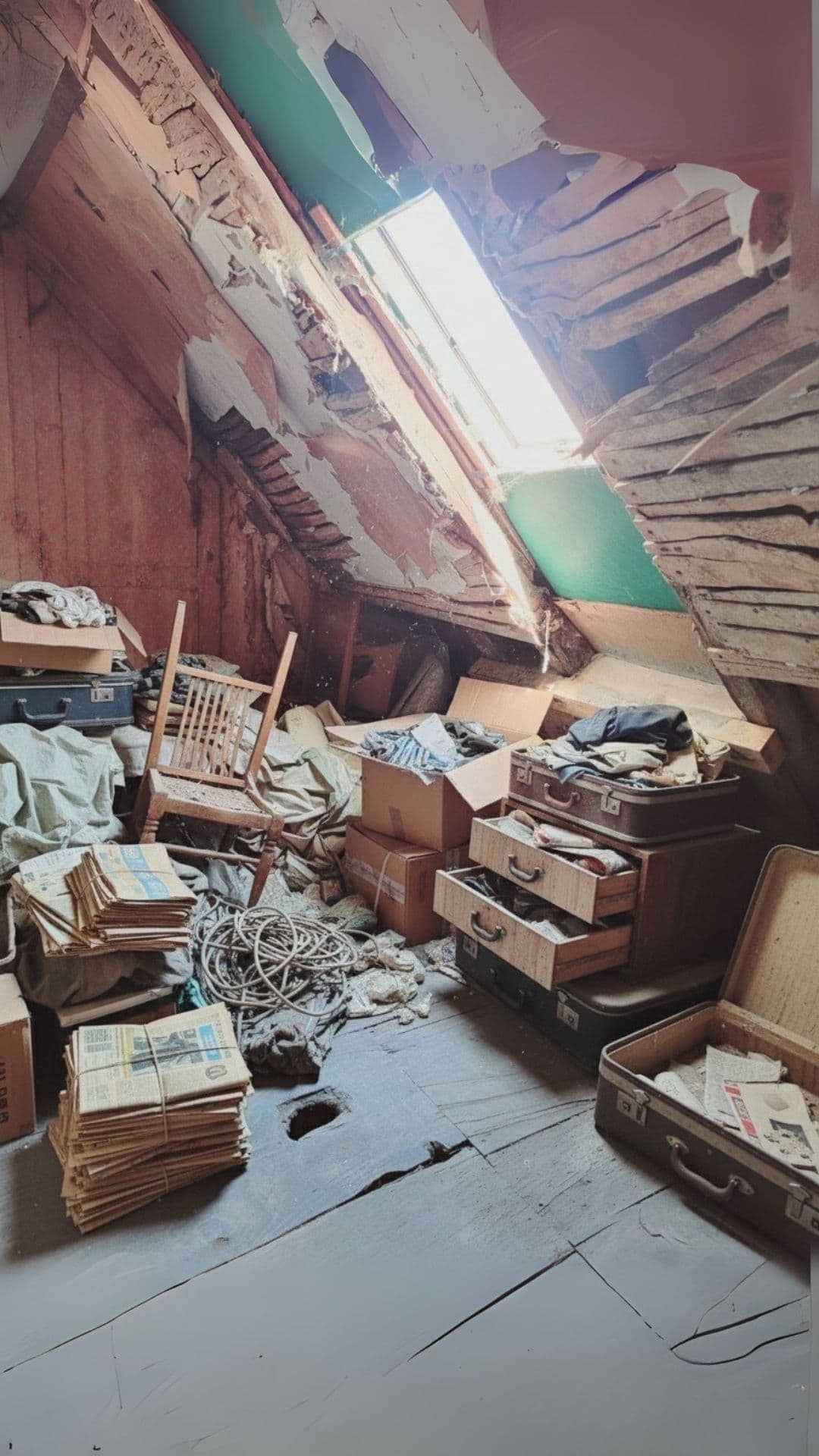 Avant intervention - Grenier La Rochelle